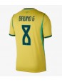 Brasilia Bruno Guimaraes #8 Kotipaita MM-kisat 2026 Lyhythihainen Brasilia Bruno Guimaraes #8 Kotipaita MM-kisat 2026 Lyhythihainen